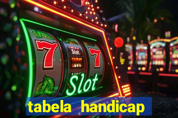 tabela handicap asiatico escanteios